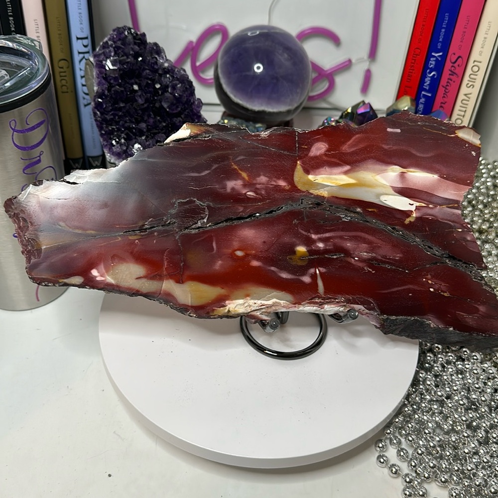 Mookaite Large slab - purple lavendar combination! MOOKAITESLB-004 - Picture 2 of 15